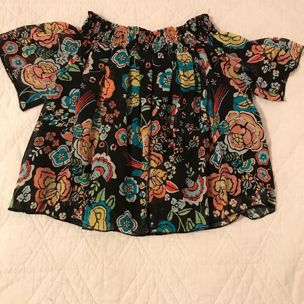 Cute off the shoulder blouse